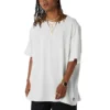 Shapes Box Tee asiatische Größen „Weiß“