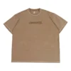 Skateboard Wash T-Shirt asiatische Größen „Hellbraun“