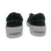 SkidGrip Stilvolle Retro-Low-Top-Freizeitschuhe aus Canvas Schwarz Weiß