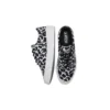 Skidgrip Stylische Low-Top-Freizeit-Canvas-Schuhe Schwarz-Grau-Print „Black Gray“