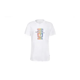 Slim Fit mit Aufdruck, kurzärmelig, weiß
