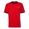 Slub Ringer SS Tee (asiatische Größen) „Red“