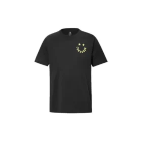 SMILEY T-Shirt CONVERSE Schwarz