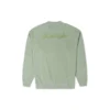 Sneakers Patch Sweatshirt mit lockerer Passform, asiatische Größen „Summit Sage“