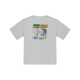 Sommer-Angel-T-Shirt asiatische Größen „Grau“