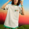 Sommer-Angel-T-Shirt asiatische Größen „Grau“