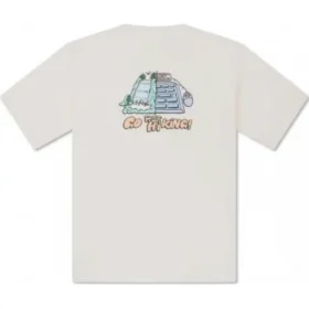 Sommer-Outdoor-T-Shirt mit Grafik, asiatische Größen, „Weiß“