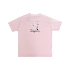 Sommer-Strand-T-Shirt, asiatische Größen, „Pink“