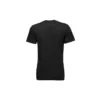 Sport-T-Shirt mit Logo-Aufdruck, kurzärmelig, schwarz