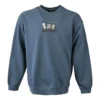 Spring Up Graphic Crew Sweatshirt (asiatische Größen) „Blau“
