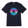 Standard Chuck Patch Fill Tee Asia-Größen „Schwarz/Mehrfarbig“