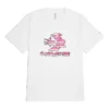 Star Chevron Clouds Graphic T-Shirt asiatische Größen „Weiß“