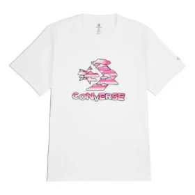 Star Chevron Clouds Graphic T-Shirt asiatische Größen „Weiß“