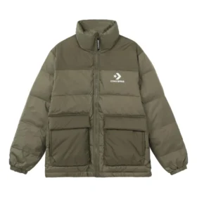 Star Chevron Daunenjacke asiatische Größen „Olivgrün“