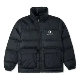 Star Chevron Daunenjacke asiatische Größen „Schwarz“