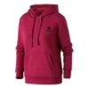Star Chevron Embroidered Pullover Hoodie asiatische Größen „Dark Red“