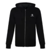 Star Chevron Jacke mit durchgehendem Reißverschluss, asiatische Größen, „Schwarz“