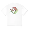 Star Chevron T-Shirt (asiatische Größen) „Weiß“