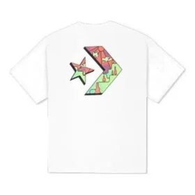 Star Chevron T-Shirt (asiatische Größen) „Weiß“