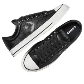 Star Player 76 Leder & Metallic „Schwarz Weiß“