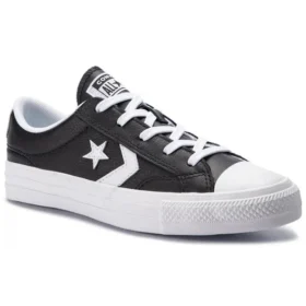 Star Player Ox Schwarzes Leder Schwarz
