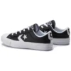 Star Player Ox Schwarzes Leder Schwarz