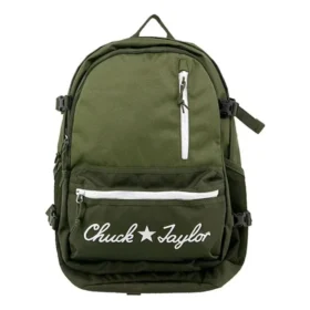 Straight Edge Chuck Taylor Logo Rucksack „Olive Green“ Straight Edge Chuck Taylor Logo Rucksack „Olive Green“