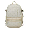 Straight Edge Printed Rucksack „Egret“