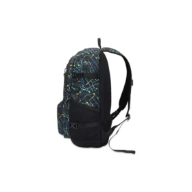 Straight Edge Printed Rucksack „Schwarz“