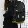 Straight Edge Rucksack „Schwarz“
