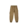 Stretch-Webhose asiatische Größen „Khaki“
