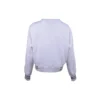 Stripe Atmungsaktiver Pullover Weiß