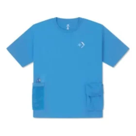 Summer Drink Pocket T-Shirt asiatische Größen „Blau“