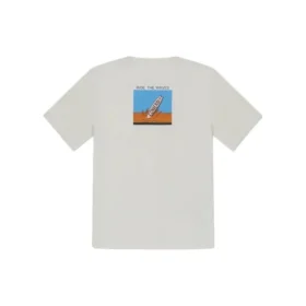Summer Verbiage T-Shirt (asiatische Größen) „Light Grey“