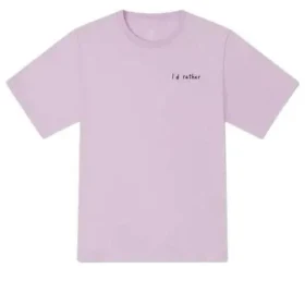 Summer Verbiage T-Shirt asiatische Größen „Purple“