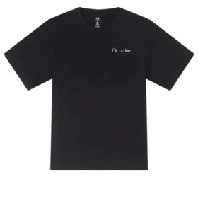 Summer Verbiage T-Shirt asiatische Größen „Schwarz“