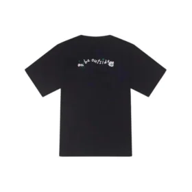 Summer Verbiage T-Shirt asiatische Größen „Schwarz“