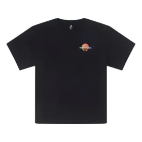 Sunset T-Shirt asiatische Größen „Schwarz“