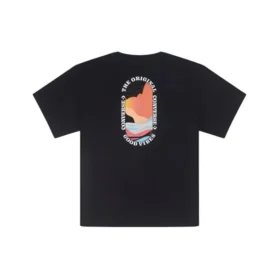 Sunset T-Shirt asiatische Größen „Schwarz“