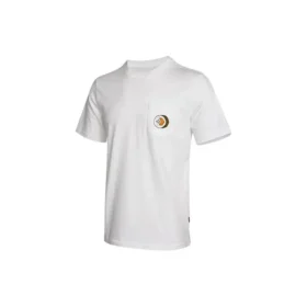 Sushi Graphic Kurzarm-T-Shirt mit Tasche, asiatische Größen „Weiß“