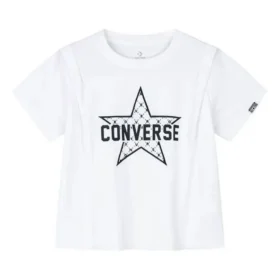 T-Shirt mit Logo-Aufdruck, asiatische Größen, „Weiß Schwarz“