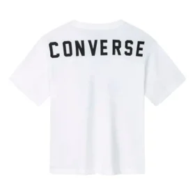 T-Shirt mit Logo-Aufdruck, asiatische Größen „White Black“