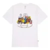 Throwback-T-Shirt, asiatische Größen, „Weiß“
