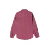 Twill-Langarmhemd mit Knöpfen, asiatische Größen „Berry“