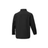 Twill-Langarmhemd mit Knöpfen – asiatische Größen „Schwarz“