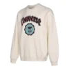University Crew Sweatshirt asiatische Größen „Weiß“