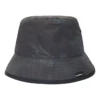 Washed Bucket Hat „Schwarz“