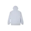 Weit geschnittener Hoodie mit Fleecefutter und Farbblock-Design, hellblau