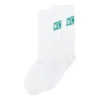 Wordmark-Logo-Einzel-Socken „Weiß“