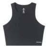 Wordmark Strick-Tanktop, asiatische Größen, „Schwarz“